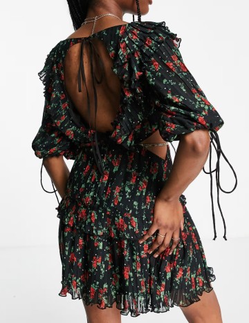 Rochie mini ASOS, negru