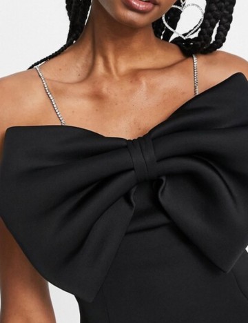 Rochie mini Miss Selfridge, negru