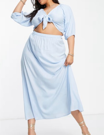 Cămașă cu m&acirc;necă scurtă Esmee, albastru