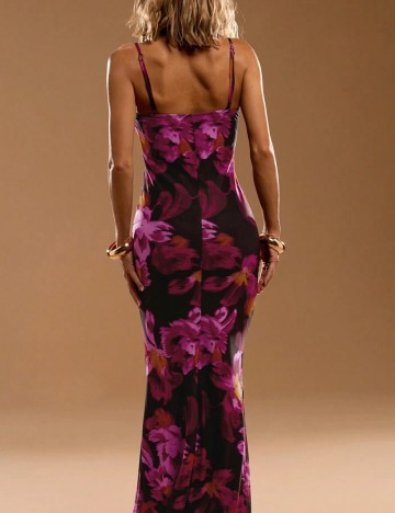 Rochie maxi Shein, mix culori