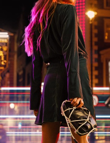 Rochie mini ASOS, verde