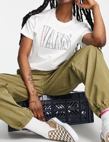 Tricou Vans, alb