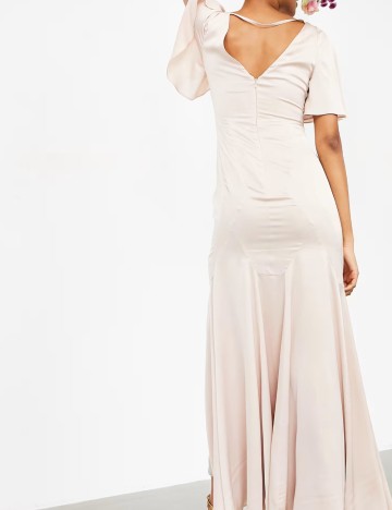 Rochie midi ASOS, roz