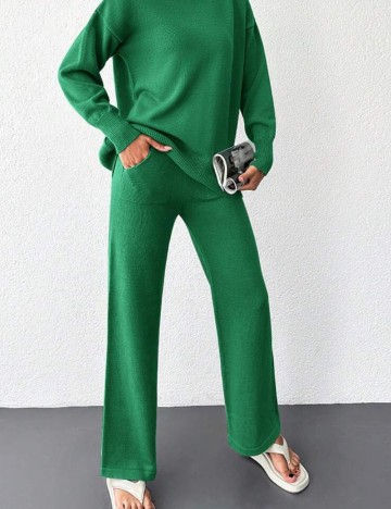 Pantaloni Shein, verde