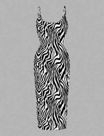 Rochie midi Shein, mix culori