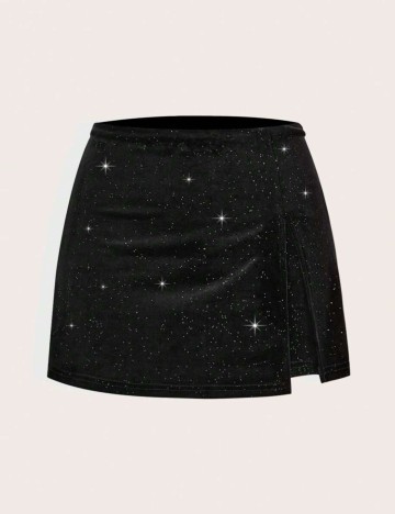 Fustă Pantalon Shein, negru