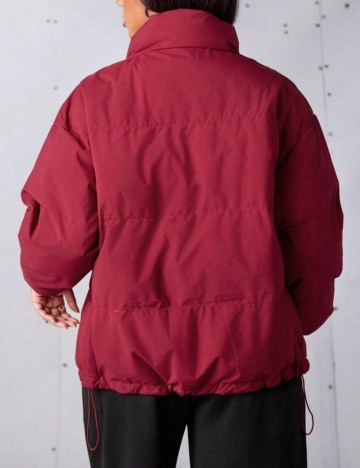 Geacă Shein, vișiniu