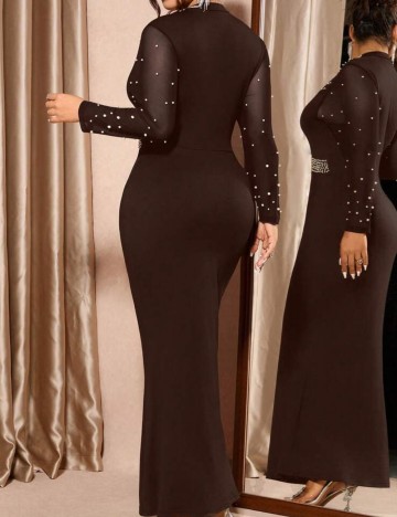 Rochie maxi Shein, maro