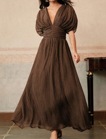 Rochie midi Shein, maro