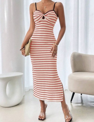 Rochie midi Shein, mix culori