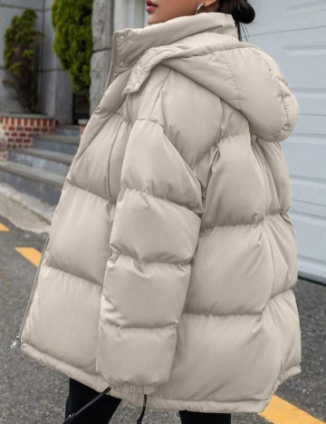 Geacă Shein DAZY, crem