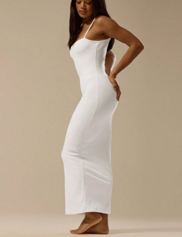 Rochie maxi Shein MUSERA, alb