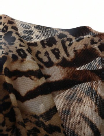 Rochie midi Shein, mix culori