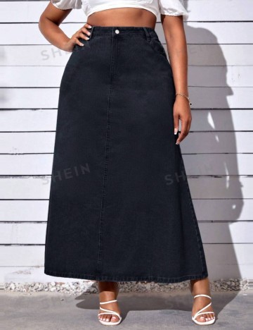 Fustă midi Shein, negru