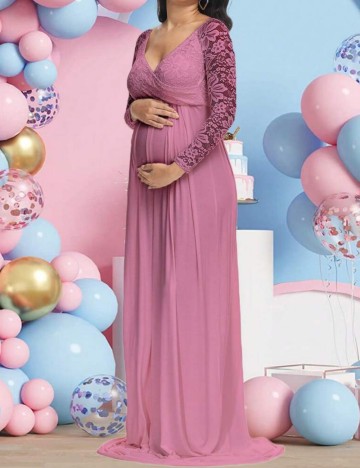 Rochie de ocazie Shein, roz