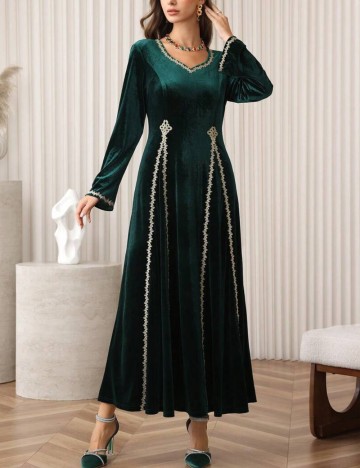 Rochie maxi Shein, verde