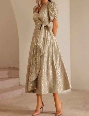 Rochie midi Shein, mix culori