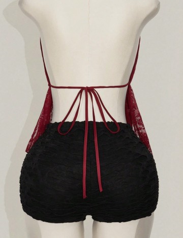 Pantaloni scurți Shein, negru