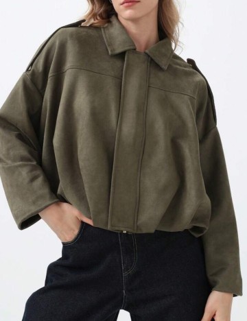 Jachetă Shein, kaki