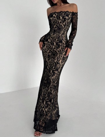 Rochie maxi Shein, negru