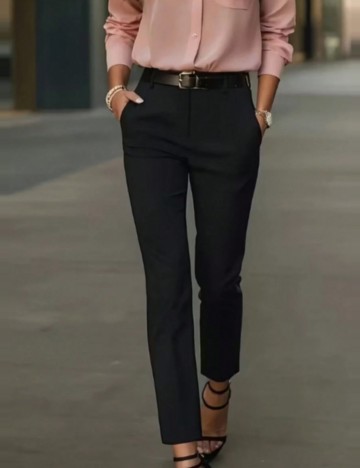 Pantaloni Shein, negru