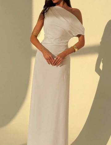 Rochie maxi Shein, bej