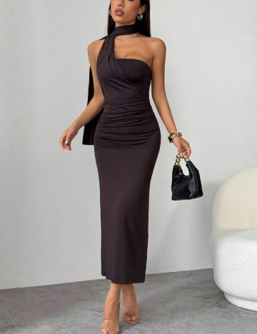 Rochie maxi Shein, maro