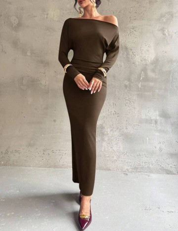 Rochie maxi Shein, maro