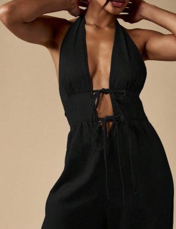 Salopetă lungă Shein Missguided, negru