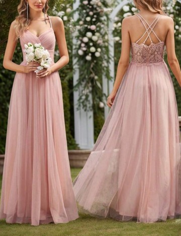 Rochie de ocazie Shein, roz