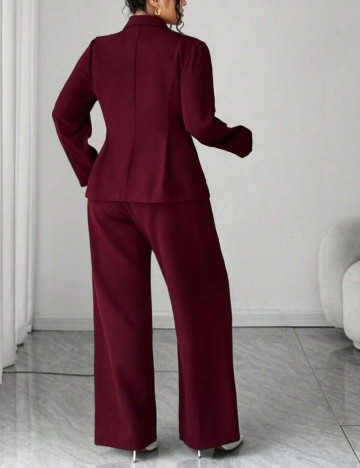 Compleu Shein Curve+, vișiniu