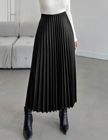 Fustă maxi Shein, negru