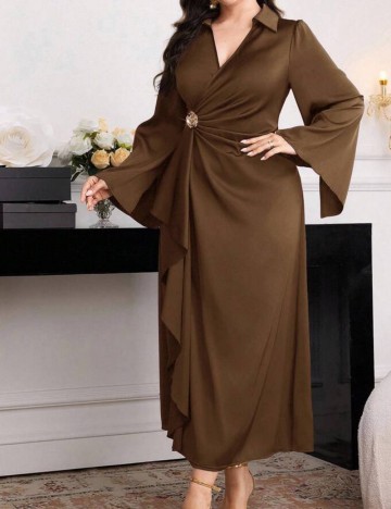 Rochie maxi Shein, maro