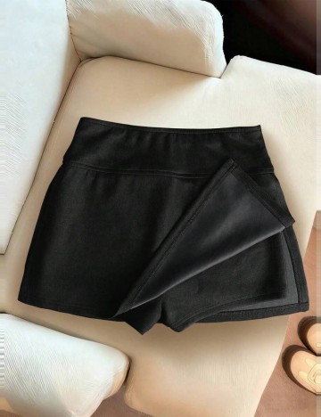 Fustă Pantalon Shein, negru