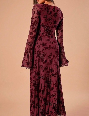 Rochie maxi Shein Forever 21, vișiniu