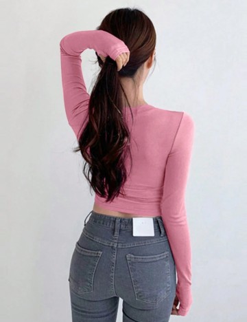 Bluză Shein DAZY, roz