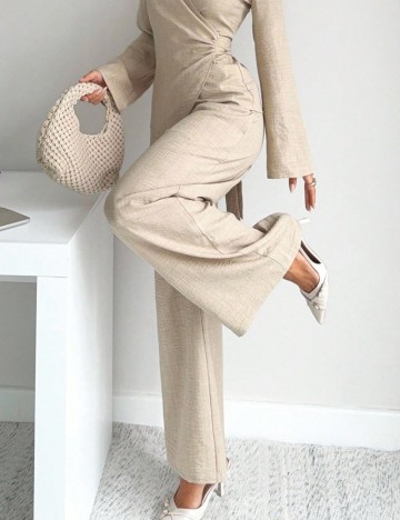 Pantaloni Shein, bej