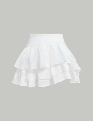 Fustă mini Shein, alb
