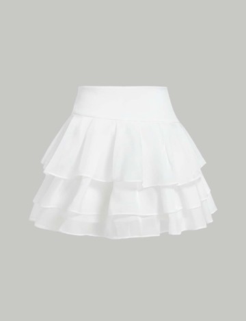 Fustă mini Shein, alb