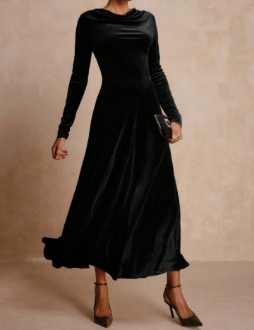 Rochie maxi Shein, negru