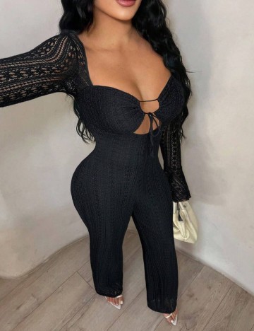 Salopetă lungă Shein, negru