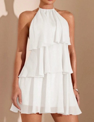 Rochie mini Shein, alb