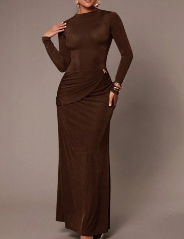 Rochie maxi Shein, maro