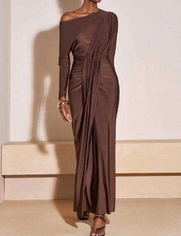 Rochie maxi Shein, maro