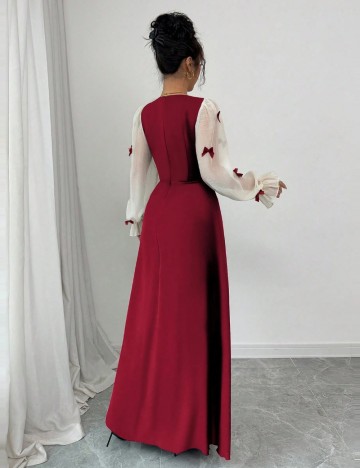 Rochie maxi Shein, vișiniu