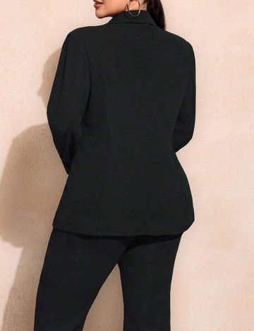 Sacou Shein Curve+, negru