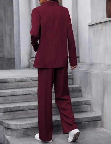 Compleu Shein, vișiniu