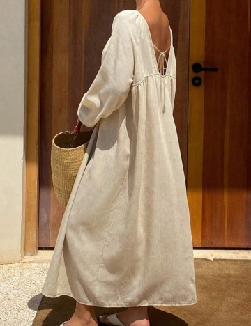 Rochie midi Shein, bej