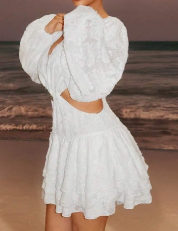 Rochie mini Shein, alb