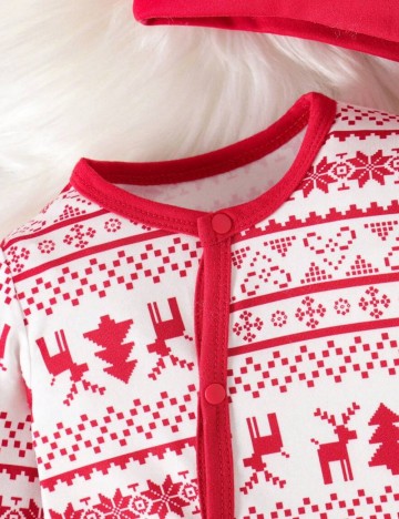 Set Salopetă și Căciulă Shein, mix culori